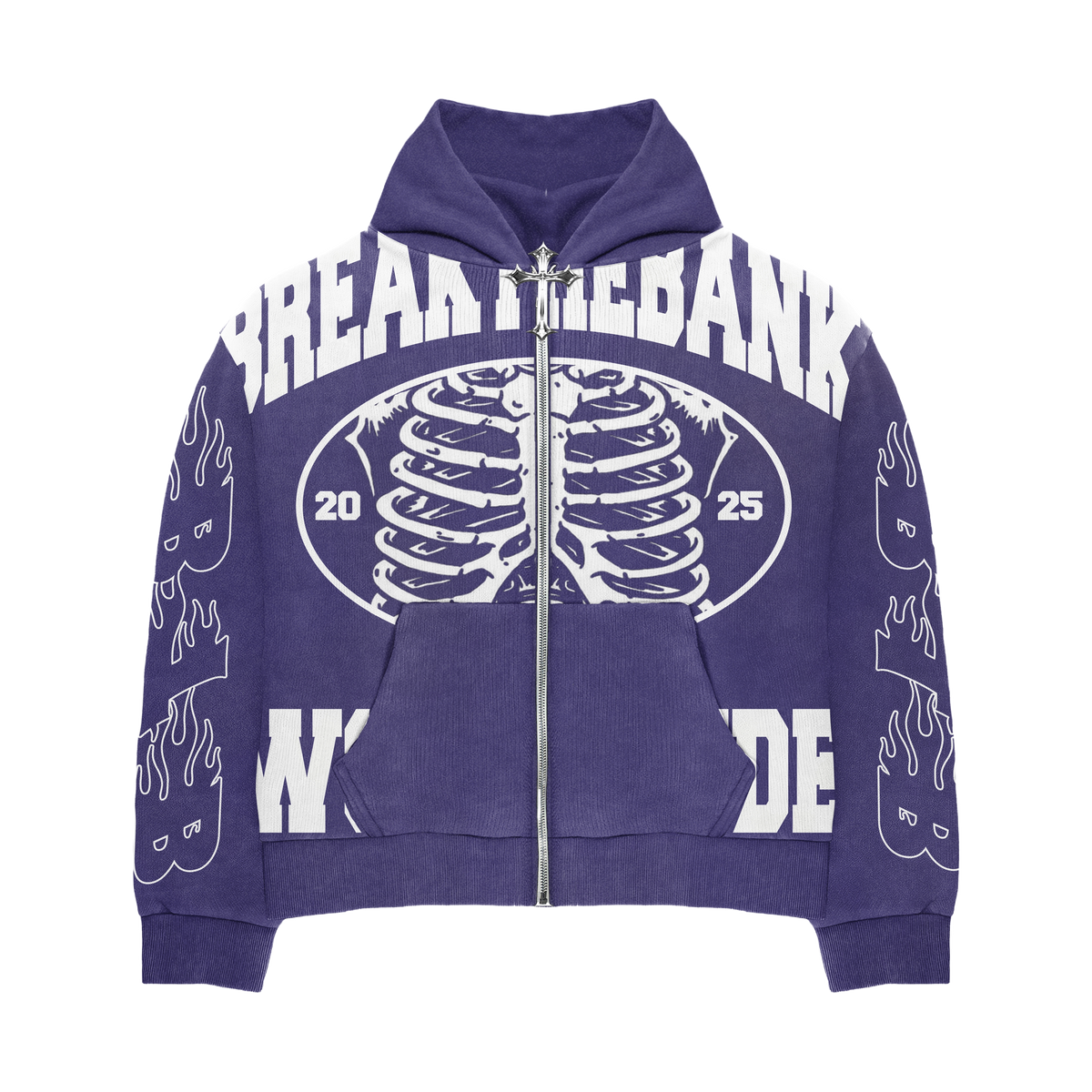 Season 4 Luxury “Heartburn” Zip-up Hoodie