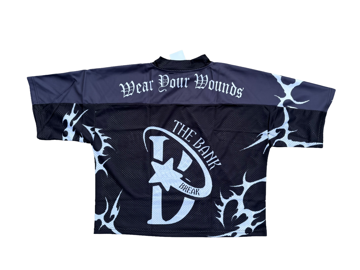 “Wear Your Wounds” Boxy Cropped Jersey